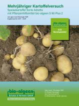 Mehrjähriger Kartoffelversuch